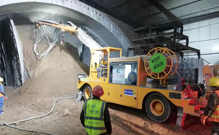 為何混凝土濕噴臺車迅猛發(fā)展？